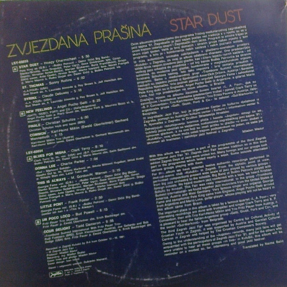 Various - Zvjezdana Prašina = Star Dust (2xLP, Album)