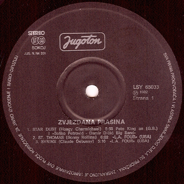 Various - Zvjezdana Prašina = Star Dust (2xLP, Album)