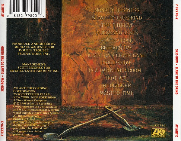 Skid Row - Slave To The Grind (CD, Album, RE)