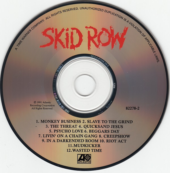 Skid Row - Slave To The Grind (CD, Album, RE)