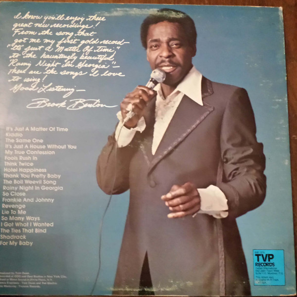 Brook Benton - The Incomparable Brook Benton (LP, Album)