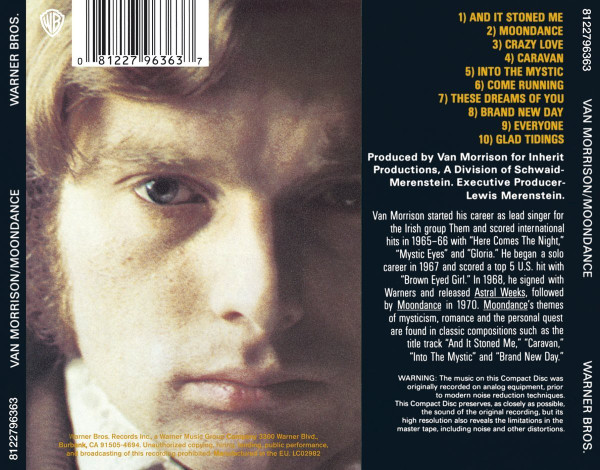 Van Morrison - Moondance (CD, Album, RE, RM)