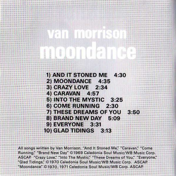 Van Morrison - Moondance (CD, Album, RE, RM)