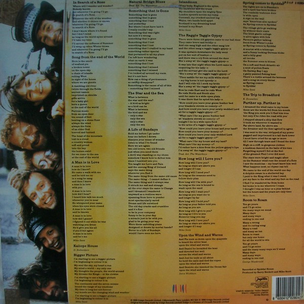 The WaterBoys - Room To Roam (LP, Album)