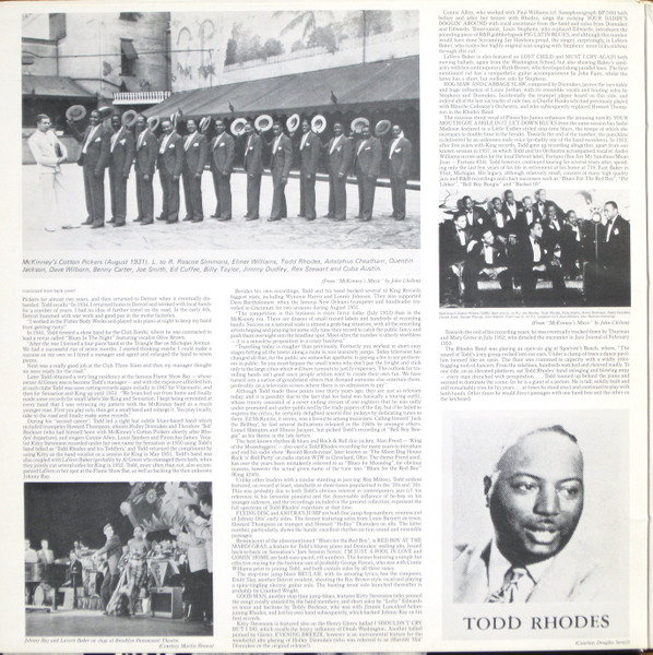 Todd Rhodes And His Toddlers - Your Daddy's Doggin Around (LP, Album, Comp, Mono)