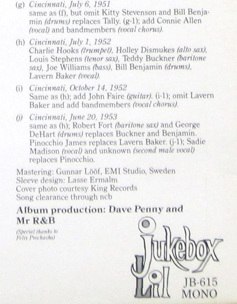 Todd Rhodes And His Toddlers - Your Daddy's Doggin Around (LP, Album, Comp, Mono)