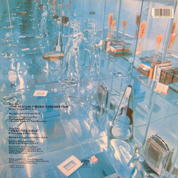 Fripp & Eno - (No Pussyfooting) (LP, Album, RE)