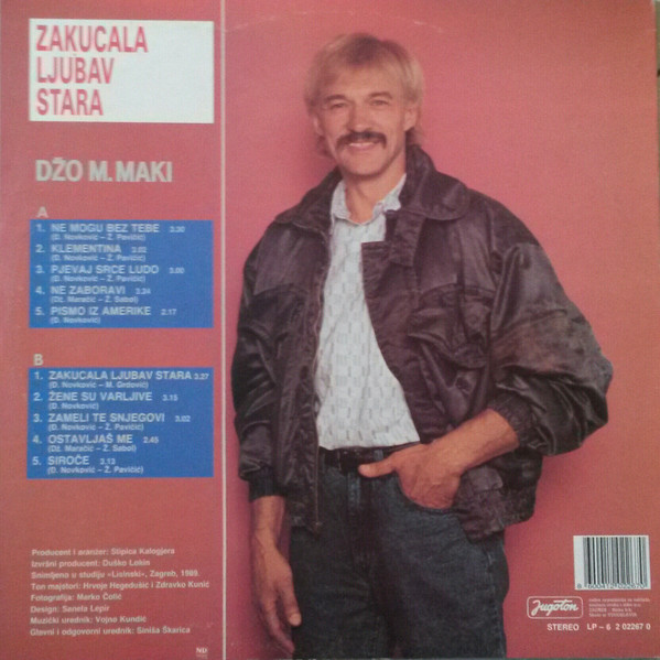 Džo M. Maki* - Zakucala Ljubav Stara (LP, Album)
