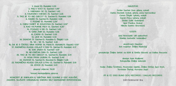 Haustor - Ulje Je Na Vodi (CD, Album)