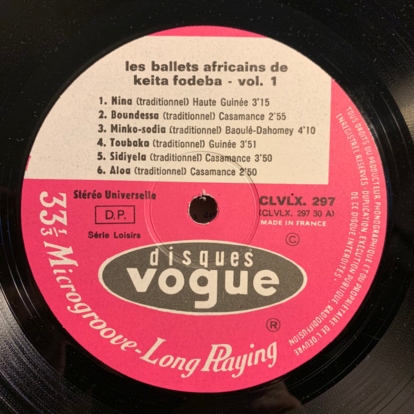Les Ballets Africains De Keita Fodeba - Vol. 1 (LP, Album)