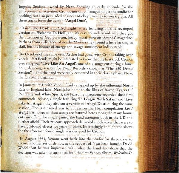 Venom (8) - Welcome To Hell (CD, Album, RE, RM)