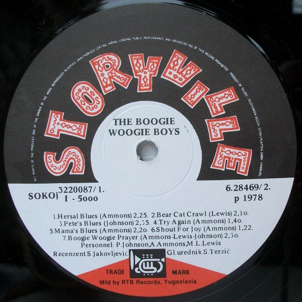 The Boogie Woogie Boys* - The Boogie Woogie Boys (2xLP, Album)