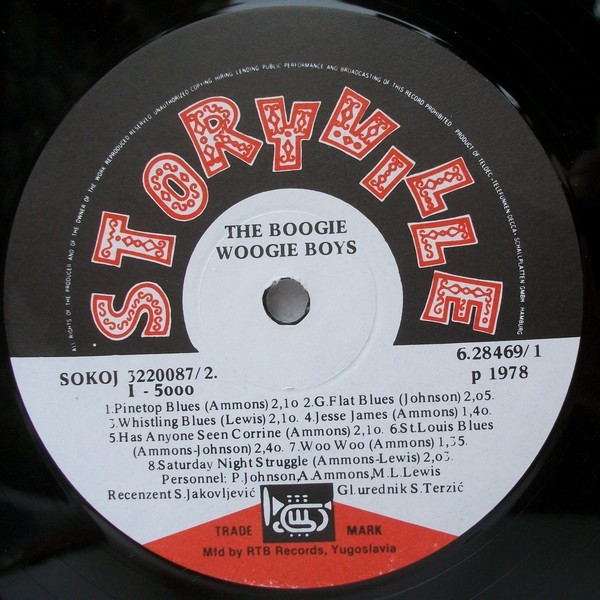 The Boogie Woogie Boys* - The Boogie Woogie Boys (2xLP, Album)