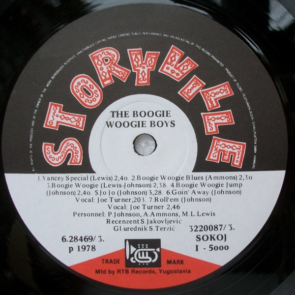 The Boogie Woogie Boys* - The Boogie Woogie Boys (2xLP, Album)