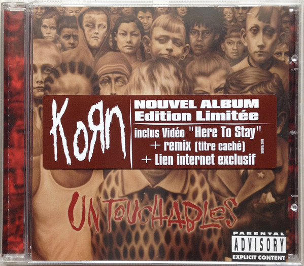 Korn - Untouchables (CD, Album, Enh, Ltd)