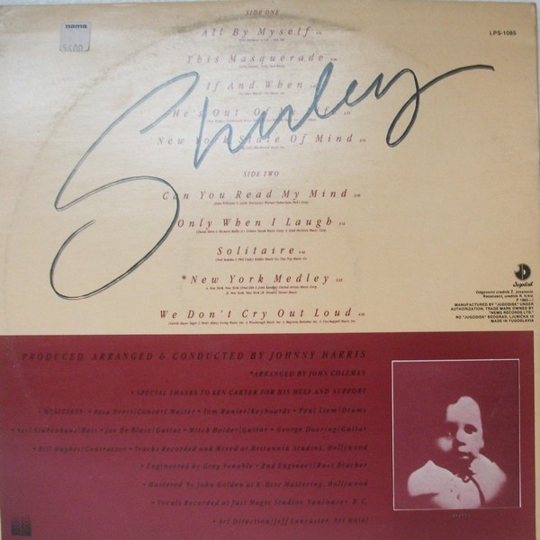 Shirley Bassey - All By Myself (LP, Album)