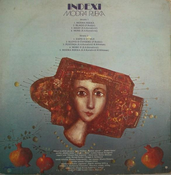 Indexi - Modra Rijeka (LP, Album)