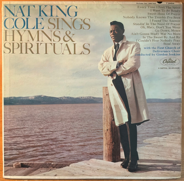 Nat King Cole - Sings Hymns And Spirituals (LP, Album, Mono, RE)