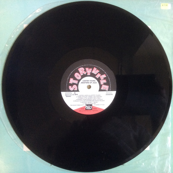 Lester Young - Master Of Jazz (LP, Comp)