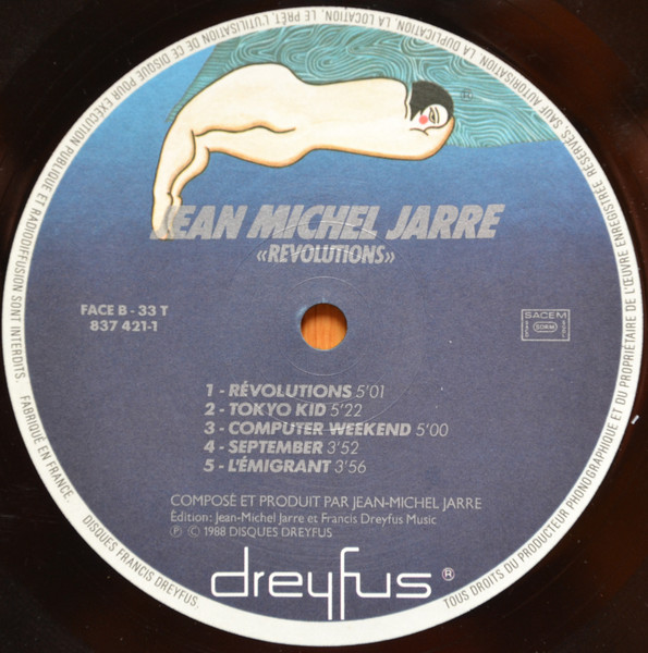 Jean-Michel Jarre - Revolutions (LP, Album)