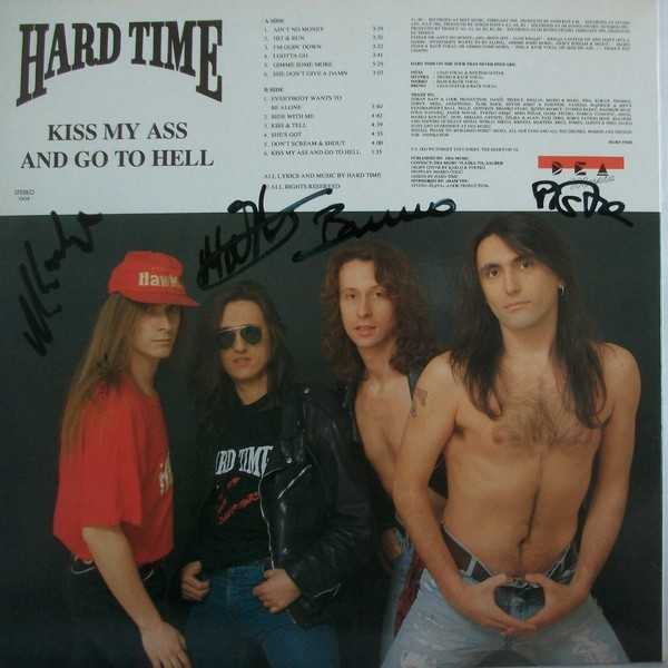 Hard Time - Kiss My Ass And Go To Hell (LP, Album)