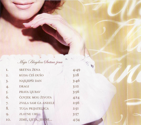 Maja Blagdan - Sretna Žena (CD, Album)