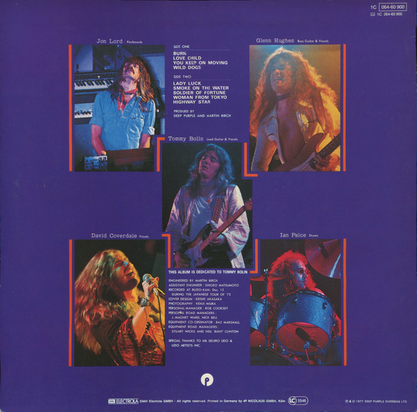 Deep Purple - Last Concert In Japan (LP, Album)