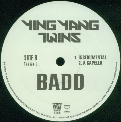 Ying Yang Twins Feat. Mike Jones (2) & Mr. Collipark - Badd (12