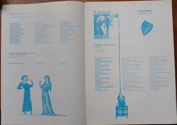 Les Menestrels - Liebe Und Minne (LP, Album)