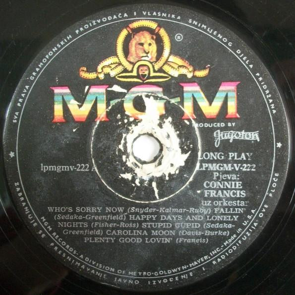 Connie Francis - Connie's Greatest Hits (LP, Comp, Mono, RP)