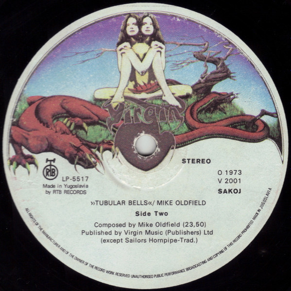 Mike Oldfield - Tubular Bells (LP, Album, Col)