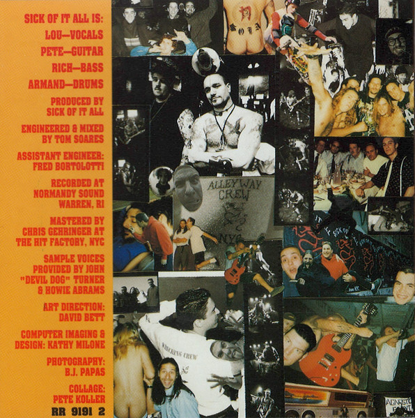 Sick Of It All - Just Look Around (CD, Album)