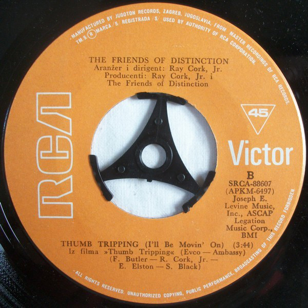 The Friends Of Distinction - Now Is The Time / Thumb Tripping (7