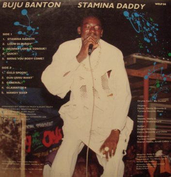Buju Banton - Stamina Daddy (LP, Album)