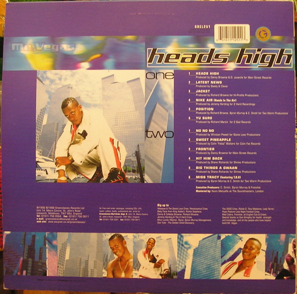 Mr. Vegas - Heads High (LP, Album)
