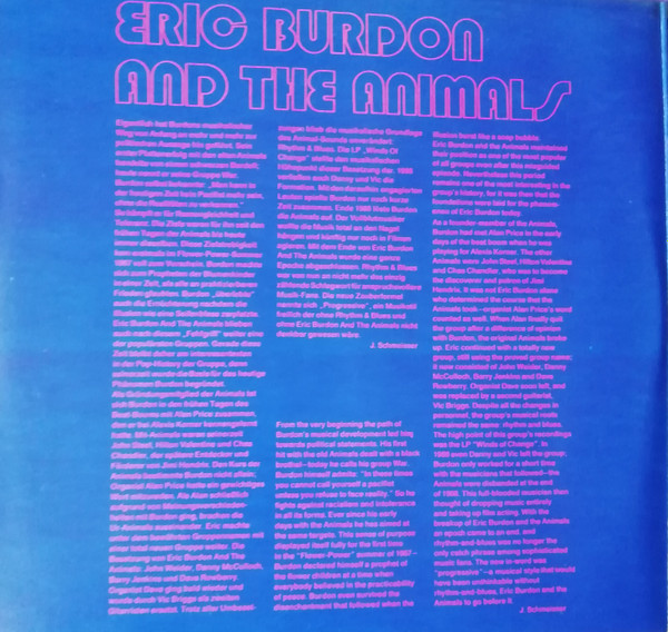 Eric Burdon, Savage Rose - Pop History (2xLP, Comp)