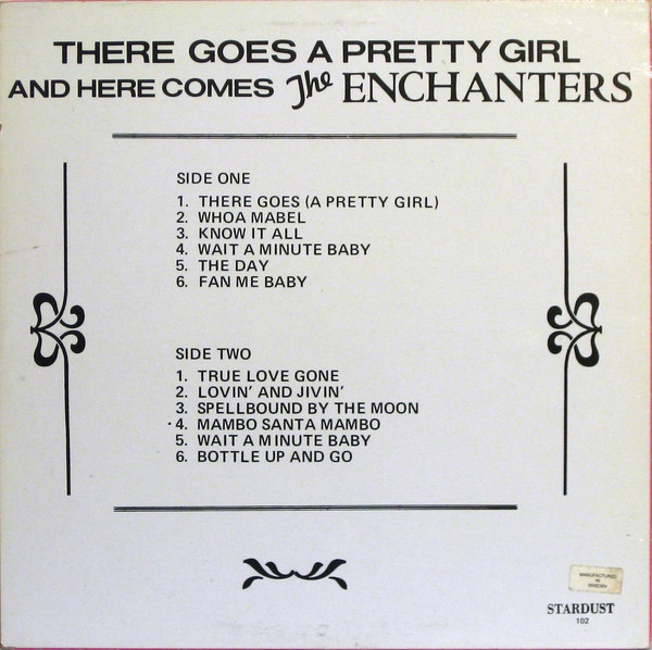 The Enchanters - There Goes A Pretty Girl And Here Comes The Enchanters (LP, Comp, Unofficial)
