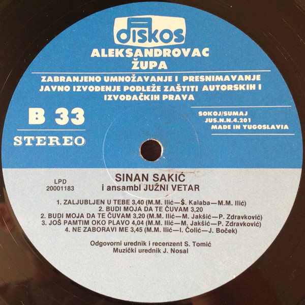 Sinan Sakić I Ansambl 