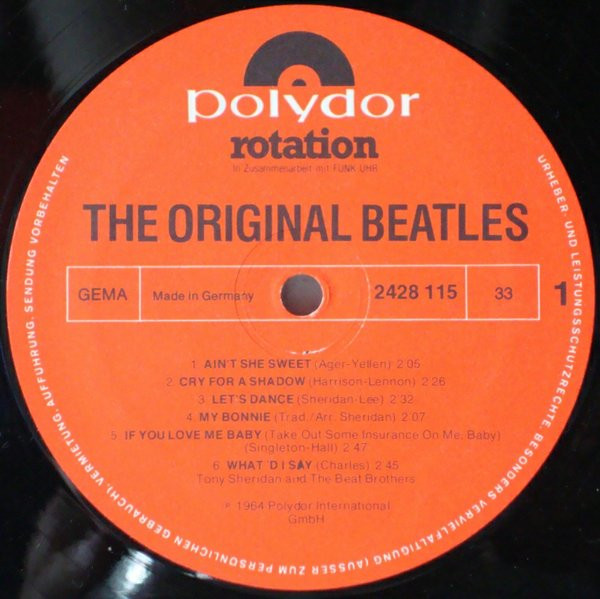 The Beatles - In Hamburg (LP, Comp)