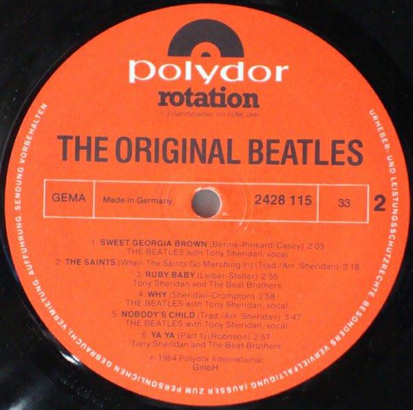 The Beatles - In Hamburg (LP, Comp)