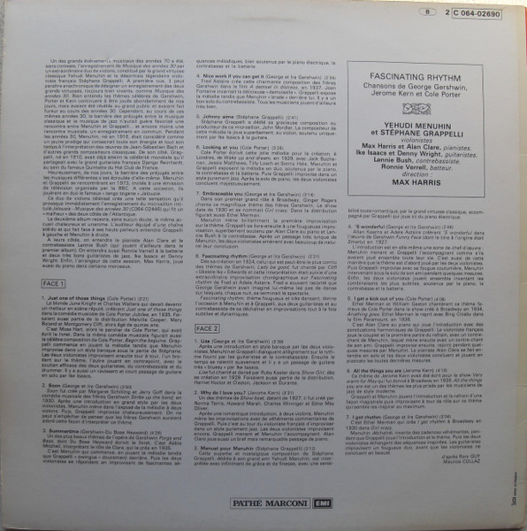 Yehudi Menuhin, Stéphane Grappelli - Fascinating Rhythm Music Of The Thirties Album 2 (LP)