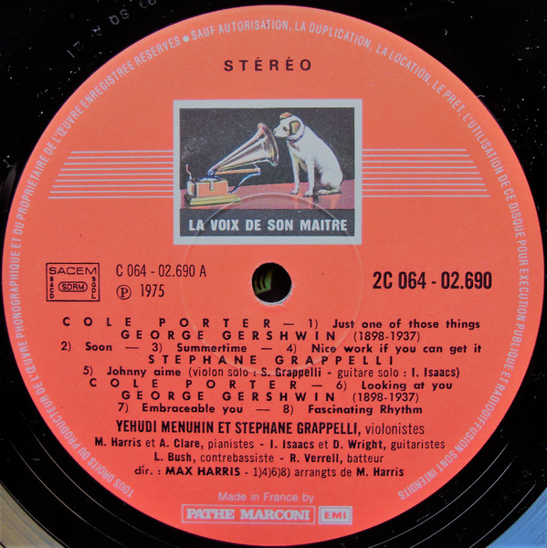 Yehudi Menuhin, Stéphane Grappelli - Fascinating Rhythm Music Of The Thirties Album 2 (LP)