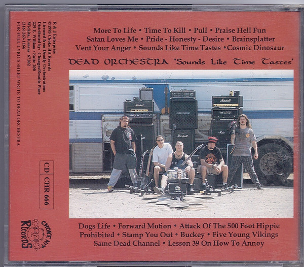 Dead Orchestra - Sounds Like Time Tastes (CD, Album)