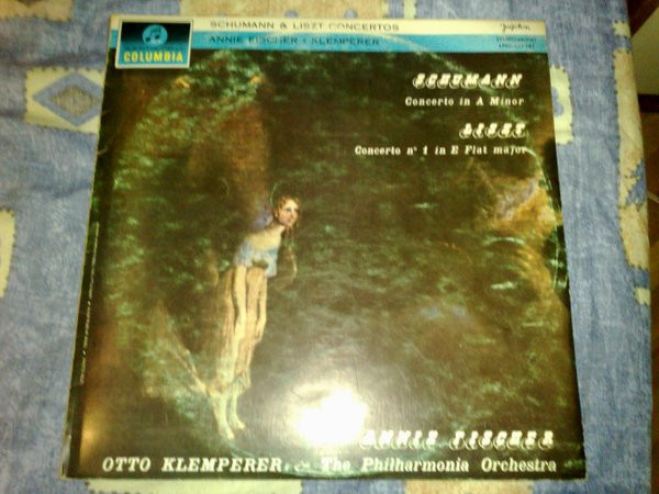 Robert Schumann, Franz Liszt, Annie Fischer, Otto Klemperer, The Philharmonia Orchestra* - Concerto In A Minor / Concerto No. 1 In E (LP, Ste)