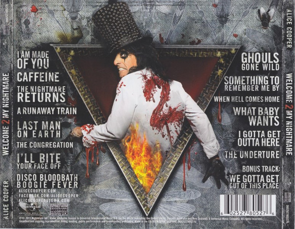 Alice Cooper (2) - Welcome 2 My Nightmare (CD, Album)