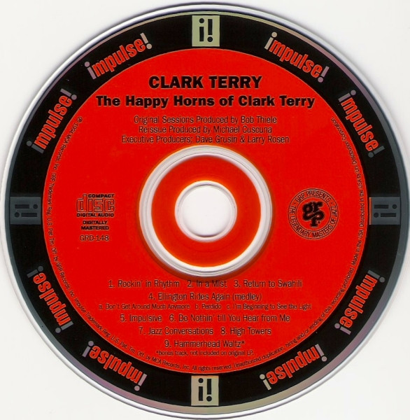 Clark Terry - The Happy Horns Of Clark Terry (CD, Album, RE)