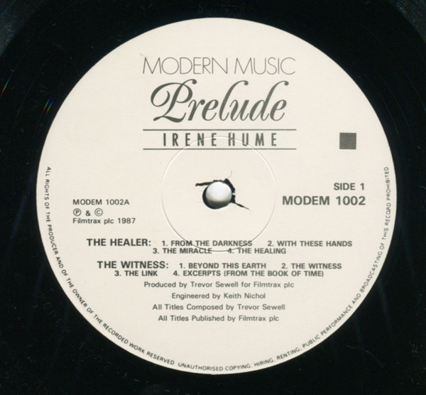 Irene Hume - Prelude (LP, Album)