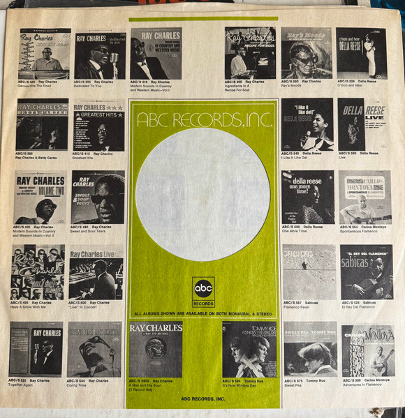 Ray Charles - A Portrait Of Ray (LP, Album)