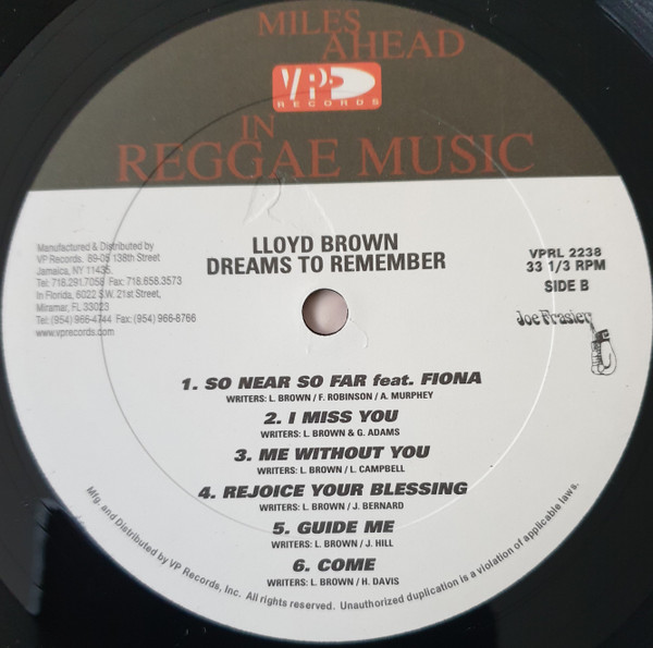 Lloyd Brown - Dreams To Remember (LP, Album)