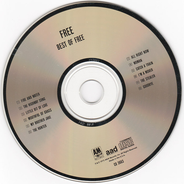 Free - Best Of Free (CD, Comp, RE, RM)